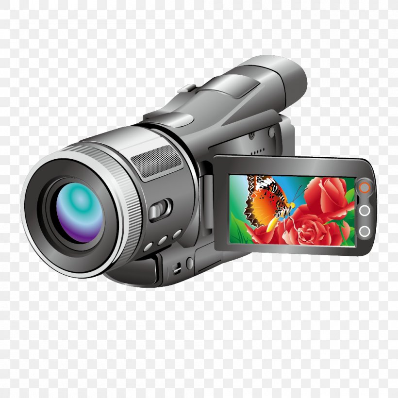 Video Camera Digital Camera Icon, PNG, 1000x1000px, Video Camera, Camera, Camera Lens, Cameras Optics, Digital Camera Download Free