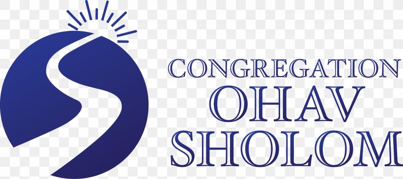 Congregation Ohav Sholom Synagogue Orthodox Judaism Rabbi Maharat, PNG, 2083x928px, Synagogue, Area, Blue, Brand, Logo Download Free