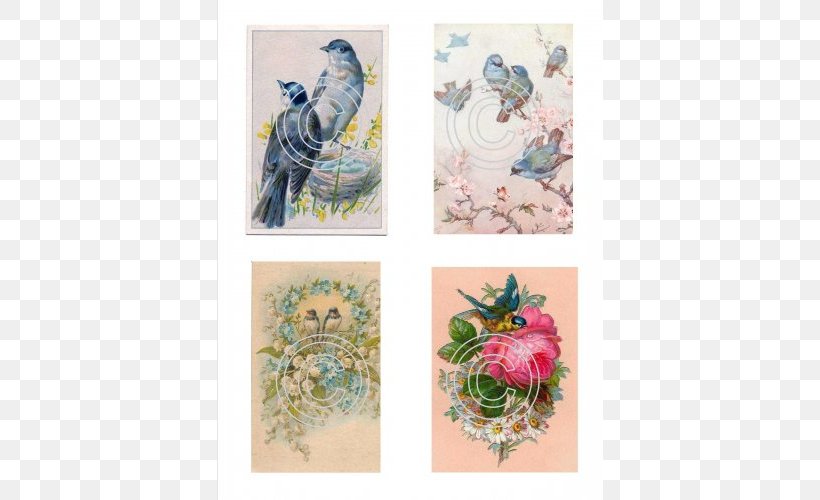 Floral Design Paper Bird Painting Drawing, PNG, 500x500px, Floral Design, Art, Artwork, Bird, Centimeter Download Free