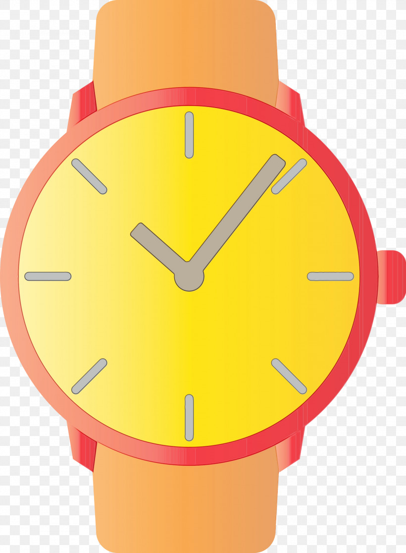 Orange, PNG, 2204x3000px, Watercolor, Analog Watch, Hardware Accessory, Material Property, Orange Download Free