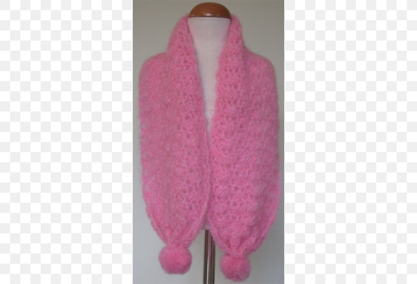 Scarf Pink M Wool, PNG, 564x560px, Scarf, Magenta, Outerwear, Pink, Pink M Download Free