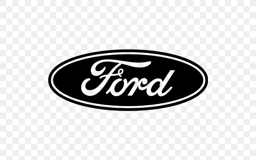 Ford Motor Company Car Ford Edge Ford F-Series, PNG, 512x512px, Ford, Black And White, Brand, Business, Car Download Free