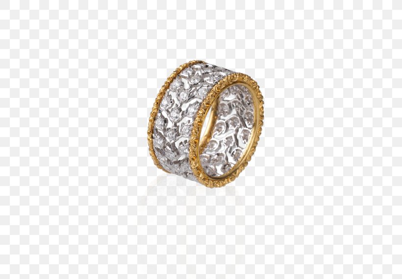 Ring Buccellati Jewellery Gold Diamond, PNG, 570x570px, Ring, Brooch, Buccellati, Colored Gold, Diamond Download Free