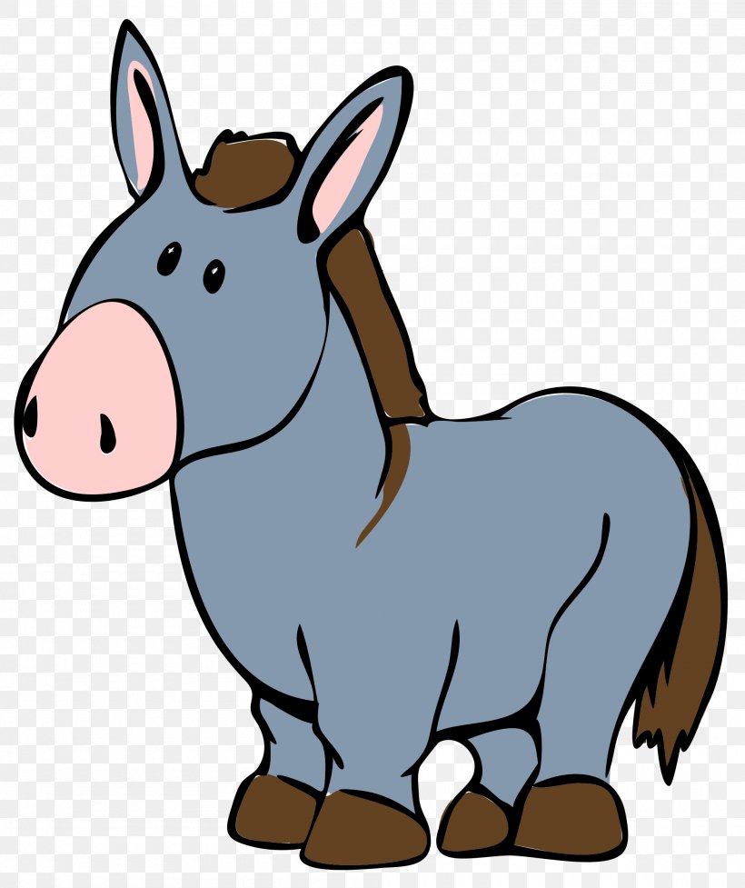 Donkey Cartoon Clip Art, PNG, 2000x2383px, Donkey, Animal Figure, Animation, Artwork, Bridle Download Free
