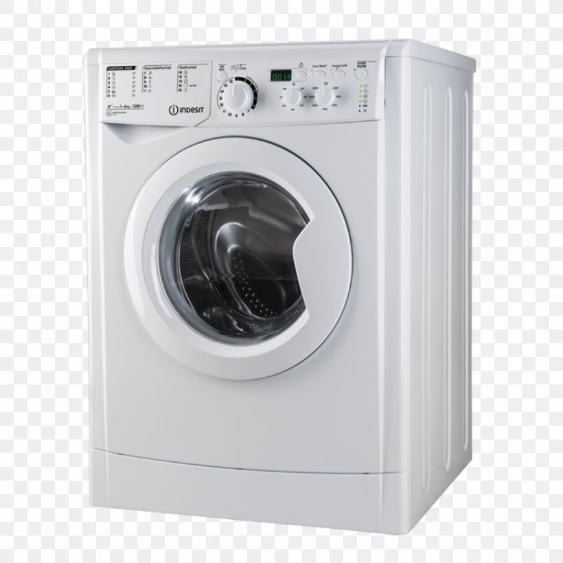 Washing Machines Indesit Co. Home Appliance Laundry Hotpoint, PNG, 1000x1000px, Washing Machines, Clothes Dryer, Dishwasher, Home Appliance, Hotpoint Download Free
