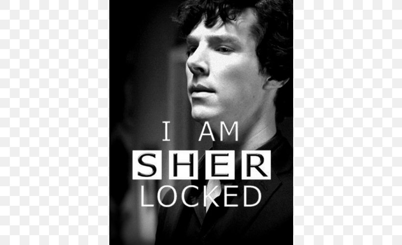 Benedict Cumberbatch Sherlock Holmes Actor Dr. Watson, PNG, 500x500px, Benedict Cumberbatch, Actor, Album Cover, Art, Black And White Download Free