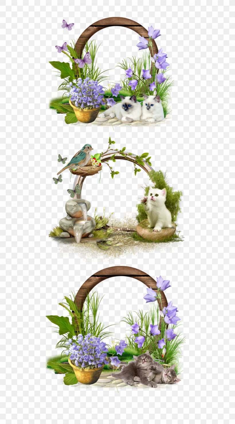 Cat Computer Cluster Floral Design Clip Art, PNG, 2000x3600px, Cat, Cachepot, Color, Computer Cluster, Cut Flowers Download Free