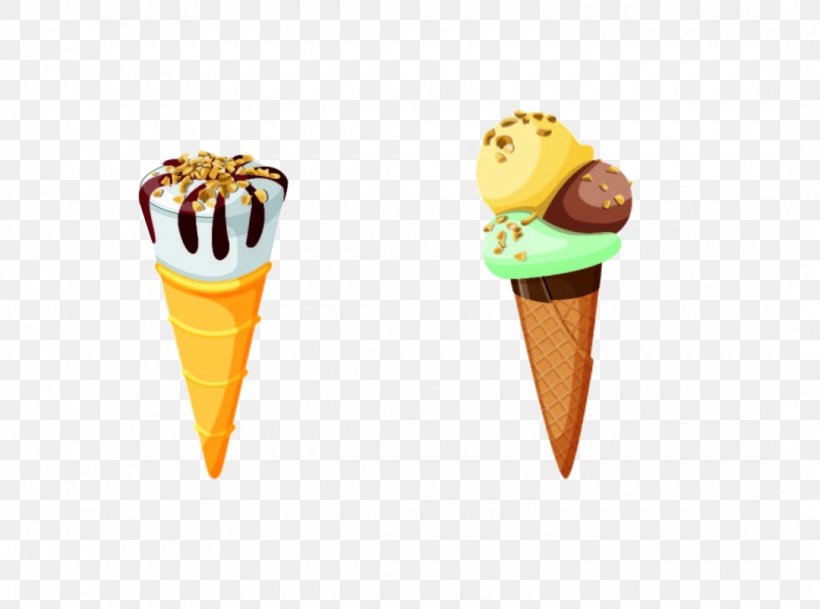 Ice Cream Cone Sundae, PNG, 1080x803px, Ice Cream, Animation, Cartoon, Coreldraw, Dairy Product Download Free