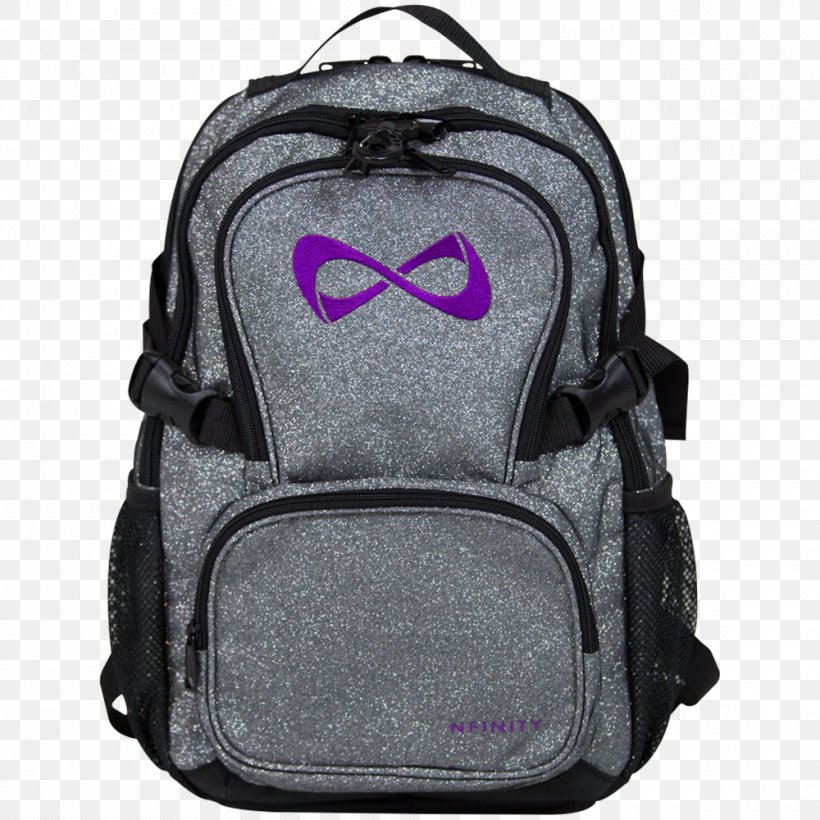 Backpack Nfinity Sparkle Nfinity Athletic Corporation Cheerleading Bag, PNG, 1000x1000px, Backpack, Bag, Baggage, Black, Cheerleading Download Free