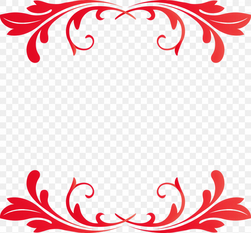 Wedding Frame Classic Frame, PNG, 3000x2791px, Wedding Frame, Classic Frame, Ornament, Red Download Free