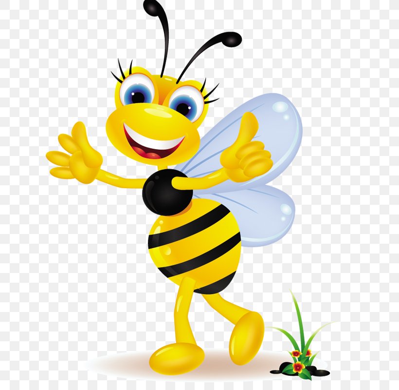 Bee Cartoon Clip Art, PNG, 800x800px, Bee, Art, Arthropod, Bumblebee, Butterfly Download Free