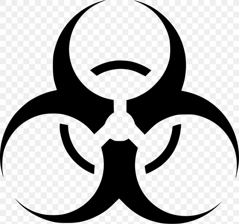 Biological Hazard Symbol Royalty-free Clip Art, PNG, 980x918px, Biological Hazard, Artwork, Black, Black And White, Color Download Free