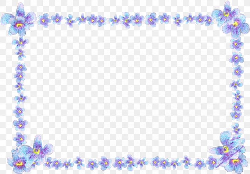 Borders And Frames Picture Frames Flower Clip Art, PNG, 1242x867px, Borders And Frames, Bead, Blue, Body Jewelry, Bracelet Download Free