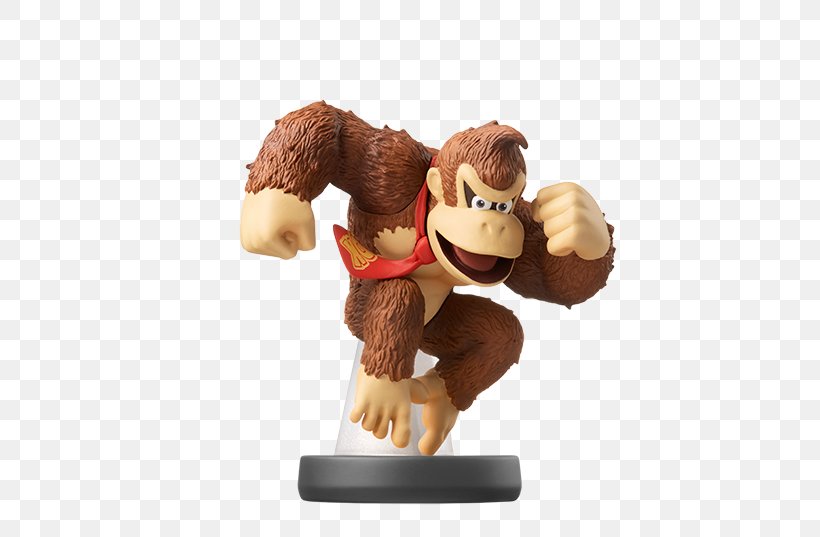 Donkey Kong Super Smash Bros. For Nintendo 3DS And Wii U Super Smash Bros. Brawl Mario Toad, PNG, 500x537px, Donkey Kong, Amiibo, Diddy Kong, Figurine, Mario Download Free