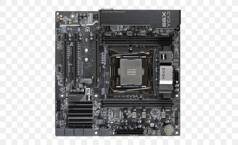 Motherboard Computer Hardware EVGA X99 Micro2 LGA 2011 Intel X99, PNG, 500x500px, Motherboard, Central Processing Unit, Computer Accessory, Computer Component, Computer Hardware Download Free