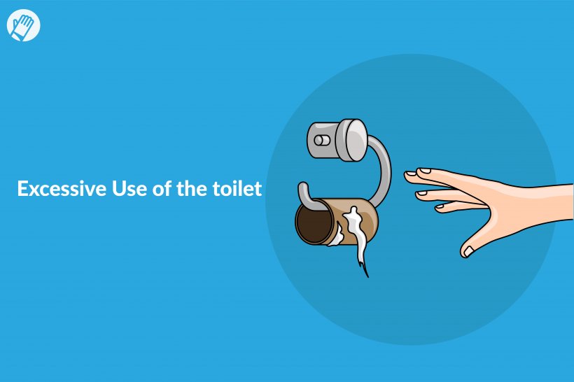 Toilet Paper Flush Toilet Septic Tank, PNG, 5000x3333px, Paper, Azure, Blue, Brand, Cartoon Download Free