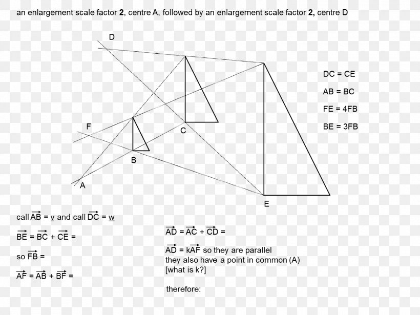 Triangle Drawing, PNG, 1500x1125px, Triangle, Area, Black And White, Diagram, Drawing Download Free