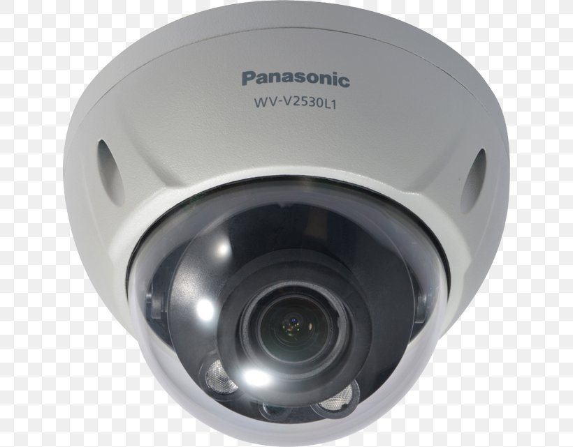 Panasonic WV-S2531LN Ip Security Camera Indoor & Outdoor Dome Whit IP Camera Closed-circuit Television Wireless Security Camera, PNG, 640x641px, Panasonic, Camera, Camera Lens, Cameras Optics, Closedcircuit Television Download Free