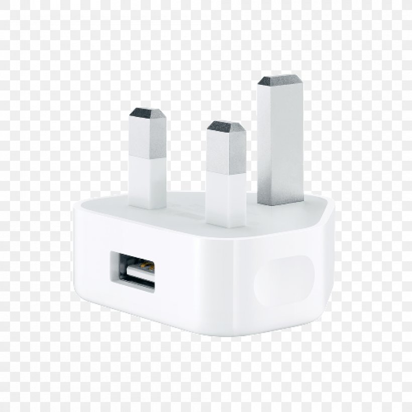 Battery Charger IPhone Lightning AC Adapter, PNG, 1000x1000px, Battery Charger, Ac Adapter, Ac Power Plugs And Sockets, Adapter, Apple Download Free