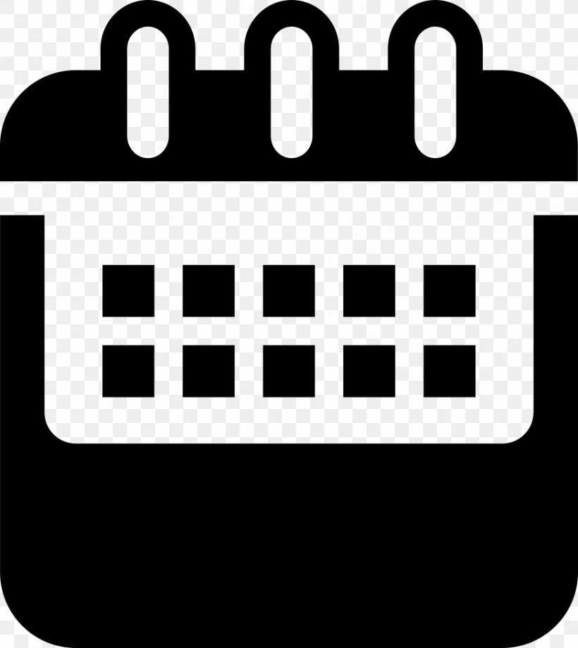 Icon Design Annual Calendar Clip Art, PNG, 874x980px, Icon Design, Annual Calendar, Area, Black, Black And White Download Free