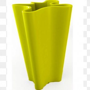 ByeBye - Flowerpot Pistachio Plastic Vase PNG
