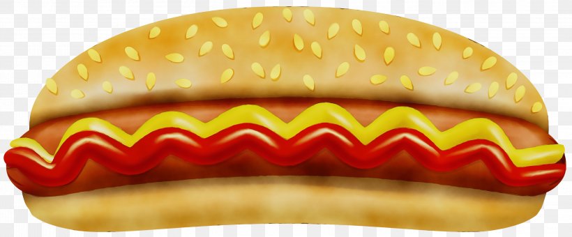 Hamburger, PNG, 2999x1245px, Watercolor, Bangle, Cartoon, Coney Island Hot Dog, Fast Food Download Free