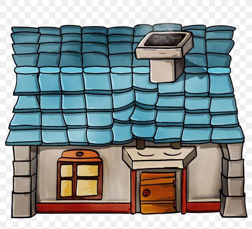 House Home Roof Clip Art Hut, PNG, 1920x1745px, Watercolor, Building, Cottage, Facade, Furniture Download Free