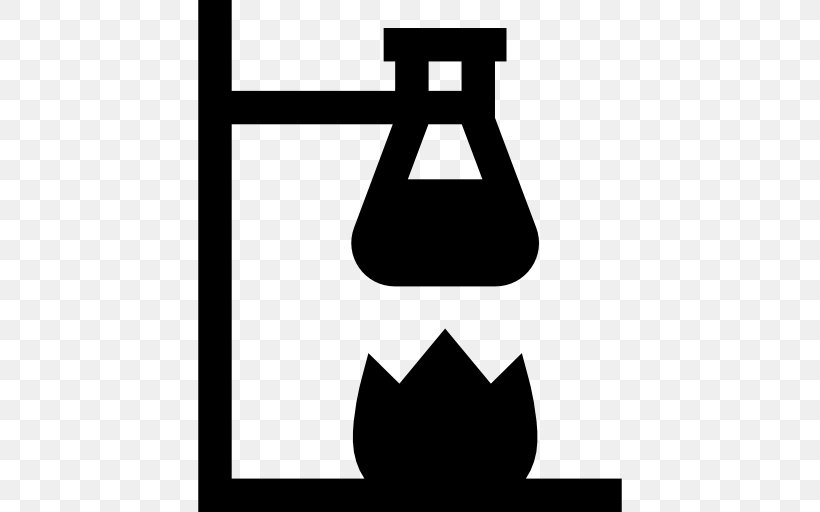 Laboratory Flasks Chemistry Test Tubes Science, PNG, 512x512px, Laboratory Flasks, Area, Black, Black And White, Brand Download Free