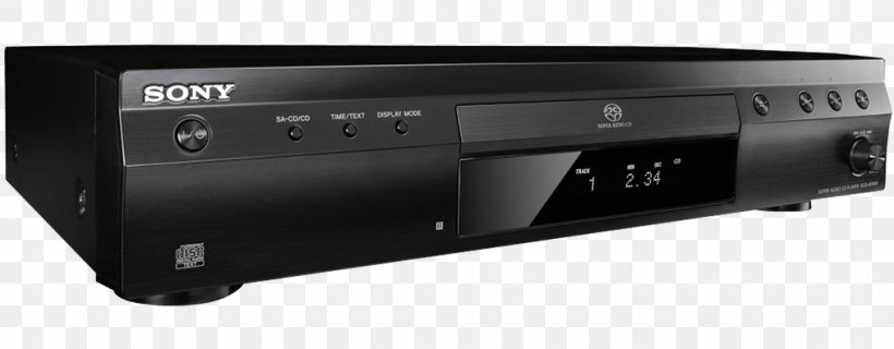 Super Audio CD CD Player Compact Disc Sony Corporation Electronics, PNG, 1014x396px, Super Audio Cd, Audio, Audio Equipment, Audio Receiver, Cd Player Download Free
