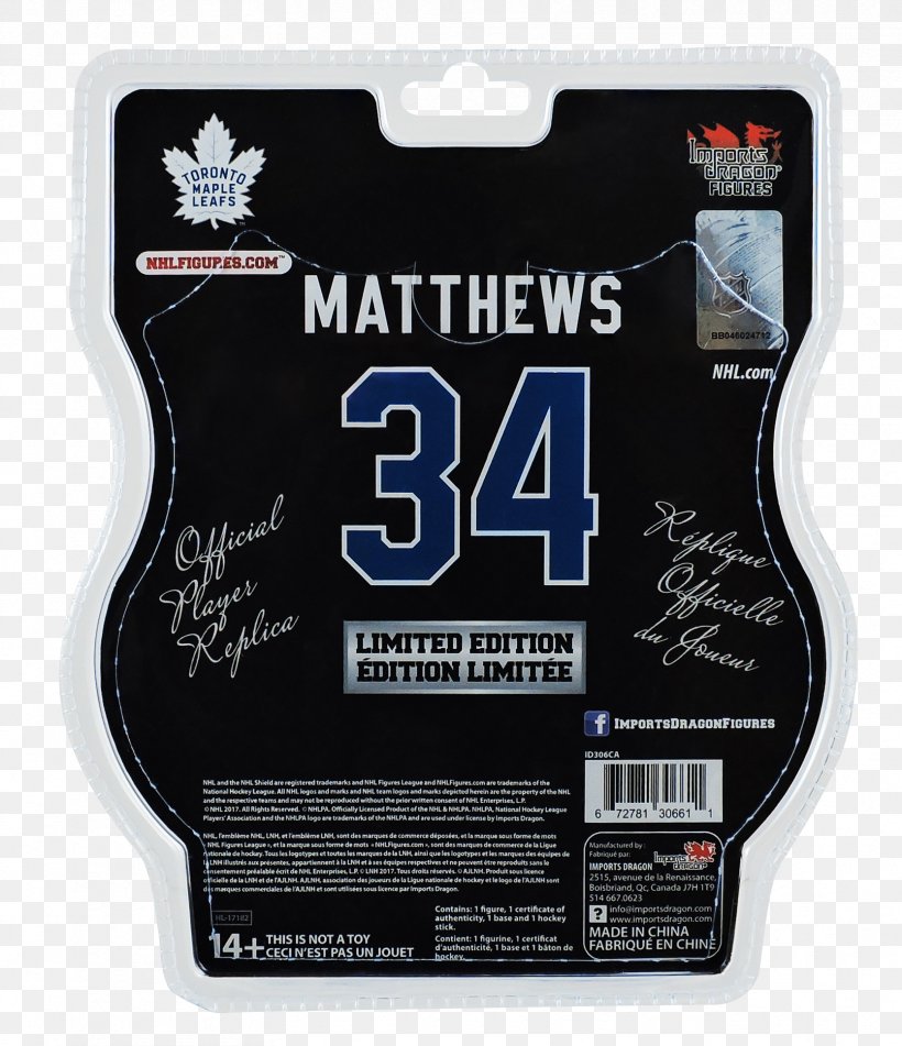 Toronto Maple Leafs 2016–17 NHL Season Edmonton Oilers National Hockey League All-Star Game NHL Centennial Classic, PNG, 1668x1936px, Toronto Maple Leafs, Action Toy Figures, Auston Matthews, Calder Memorial Trophy, Connor Mcdavid Download Free