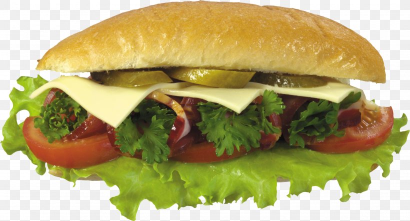 Hamburger Butterbrot Vegetable Sandwich, PNG, 3475x1874px, Hamburger, American Food, Breakfast Sandwich, Buffalo Burger, Butterbrot Download Free