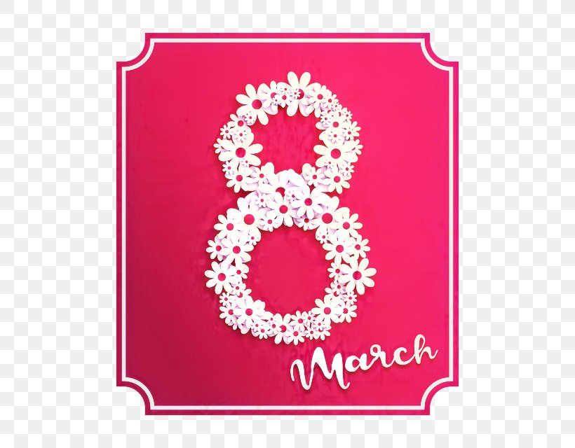 March 8 International Women's Day Image Portable Network Graphics, PNG, 582x640px, March 8, Flower, International Womens Day, Magenta, March Download Free