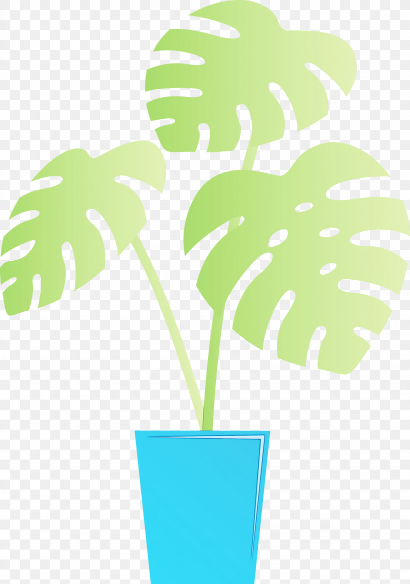 Plant Stem Leaf Tree Flowerpot Green, PNG, 2104x3000px, Monstera, Flowerpot, Green, Leaf, Line Download Free