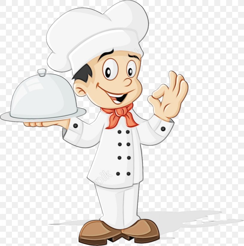 Watercolor Drawing, PNG, 1024x1035px, Watercolor, Cartoon, Chef, Chief Cook, Cook Download Free
