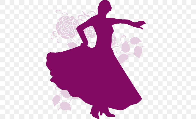 Flamenco Dance Sevillanas Clip Art Ballet, PNG, 500x500px, Watercolor, Cartoon, Flower, Frame, Heart Download Free