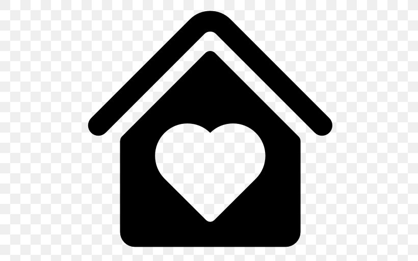 House Home Heart Love, PNG, 512x512px, House, Black And White, Heart, Home, Love Download Free