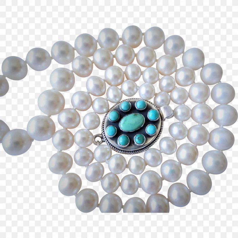 Turquoise Bead Necklace Jewellery Pearl, PNG, 1815x1815px, Turquoise, Bead, Body Jewellery, Body Jewelry, Cultured Freshwater Pearls Download Free