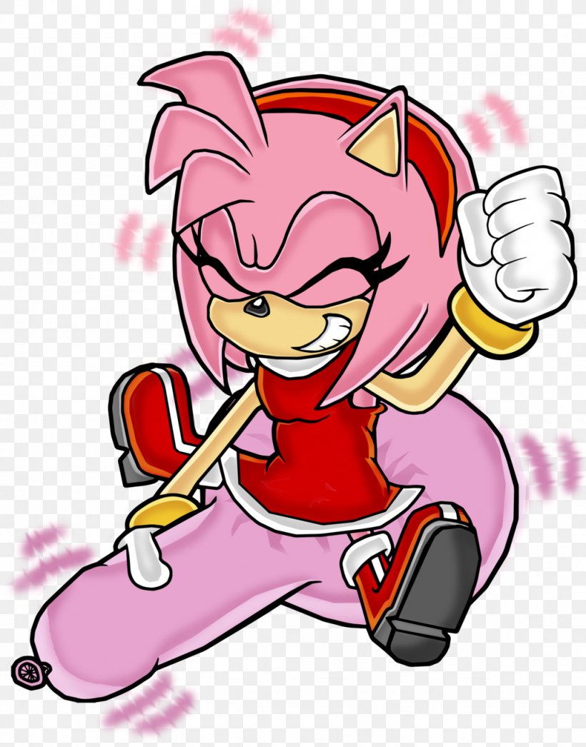 Amy Rose Sonic Battle Rouge The Bat Shadow The Hedgehog Knuckles The Echidna, PNG, 1024x1307px, Watercolor, Cartoon, Flower, Frame, Heart Download Free