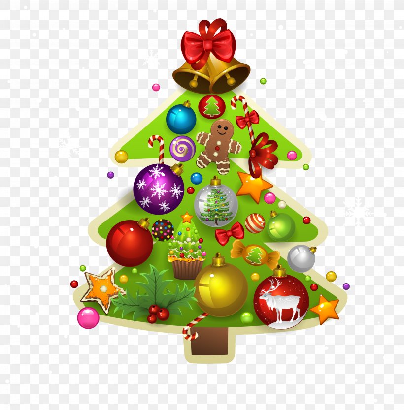 Christmas Tree Christmas Ornament Santa Claus Christmas Decoration, PNG, 3885x3948px, Christmas Tree, Christmas, Christmas Decoration, Christmas Ornament, Decor Download Free