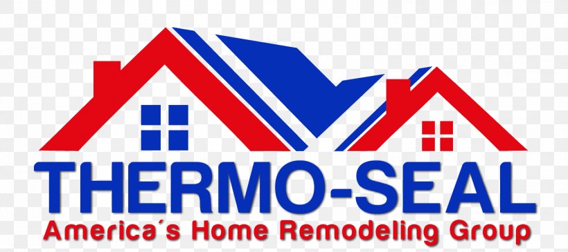 Logo Window House Home Repair Roof, PNG, 1506x672px, Logo, Area, Blue, Brand, Home Improvement Download Free