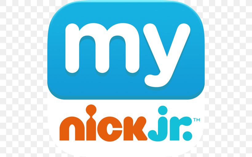 Nick Jr. Nickelodeon Logo Television Brand, PNG, 512x512px, Nick Jr, Area, Blue, Brand, Logo Download Free