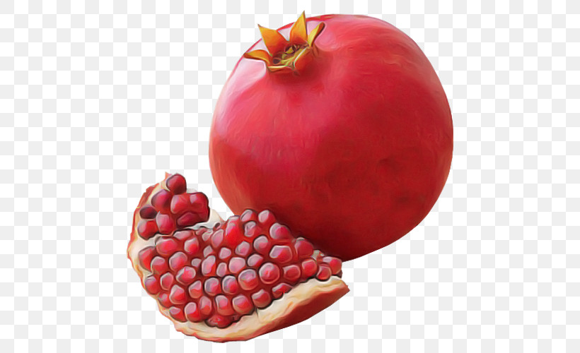 Pomegranate Fruit Food Natural Foods Superfood, PNG, 500x500px, Pomegranate, Accessory Fruit, Berry, Food, Fruit Download Free