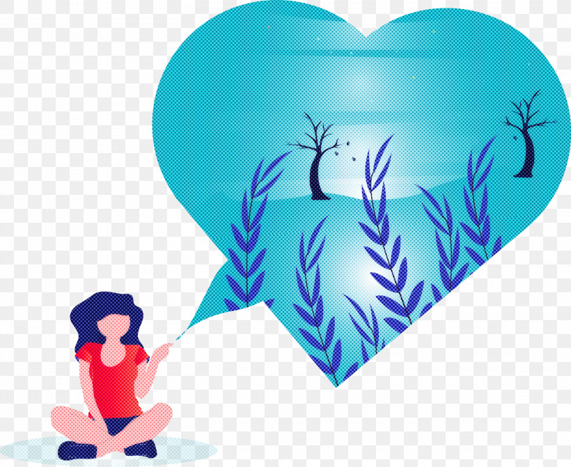 Turquoise Heart Gesture Love, PNG, 2999x2456px, Heart, Abstract, Cartoon, Gesture, Girl Download Free