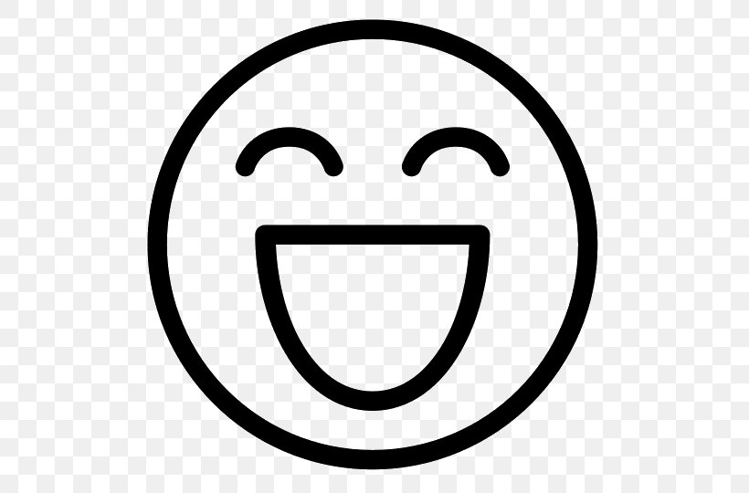 Smiley Emoticon Clip Art, PNG, 540x540px, Smiley, Area, Black And White, Emoticon, Face Download Free