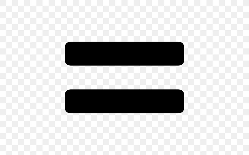 Equals Sign Equality Mathematics Symbol Clip Art, PNG, 512x512px, Equals Sign, Black, Equality, Equation, Greaterthan Sign Download Free