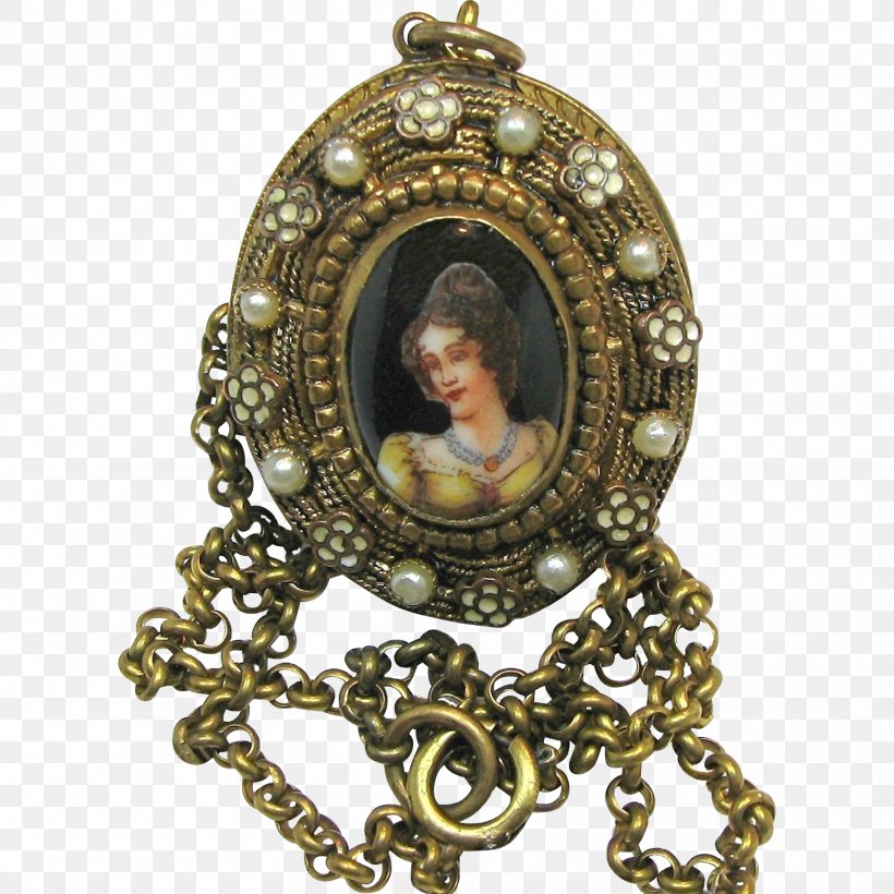 Locket Victorian Era Silver 01504 Necklace, PNG, 1976x1976px, Locket, Brass, Cameo, Jewellery, Metal Download Free