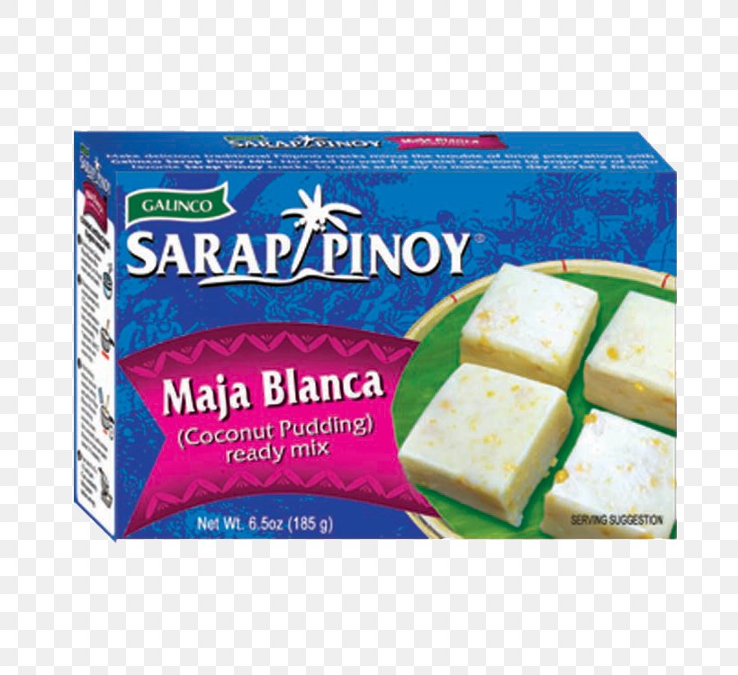 Maja Blanca Filipino Cuisine Gulaman Sapin-sapin Puto, PNG, 750x750px, Maja Blanca, Cake, Coconut Bar, Dessert, Filipino Cuisine Download Free