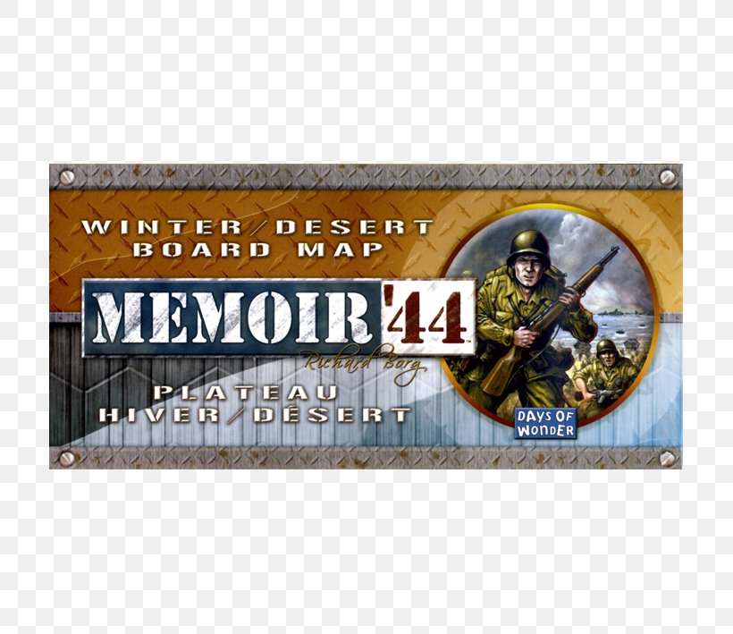 Memoir '44 Days Of Wonder, PNG, 709x709px, Days Of Wonder, Advertising, Banner, Board Game, Desert Download Free