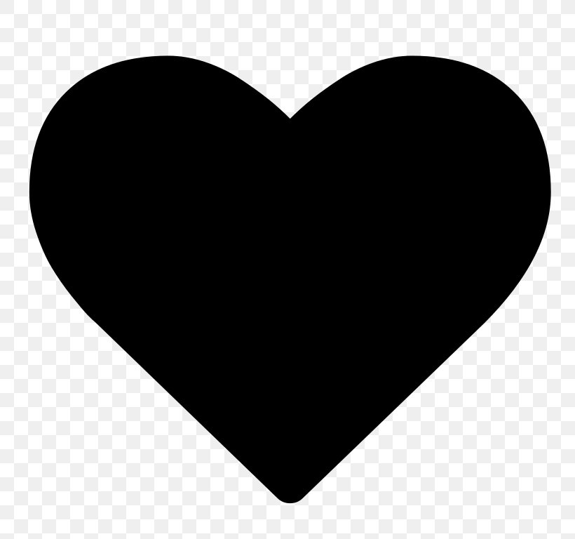 Heart Clip Art, PNG, 768x768px, Heart, Black, Black And White, Drawing, Love Download Free