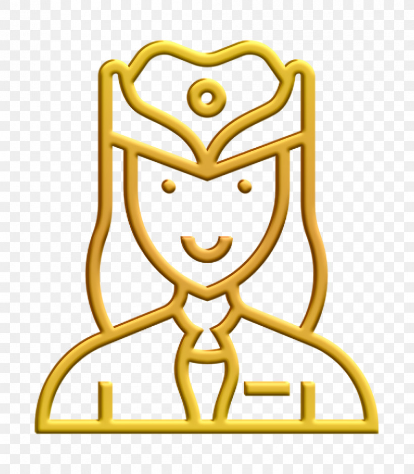 Hostess Icon Careers Women Icon, PNG, 1046x1200px, Hostess Icon, Careers Women Icon, Yellow Download Free